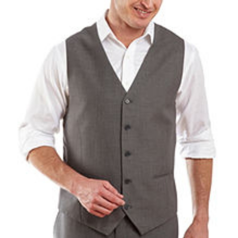 JF Mens Grey Vest